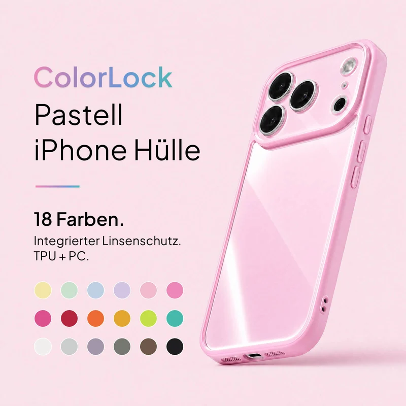 ColorLock Pastel iPhone Hülle