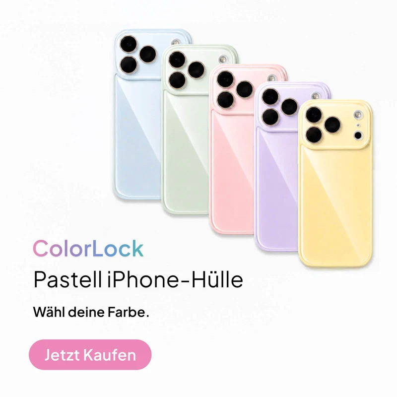 ColorLock Pastel iPhone Hülle