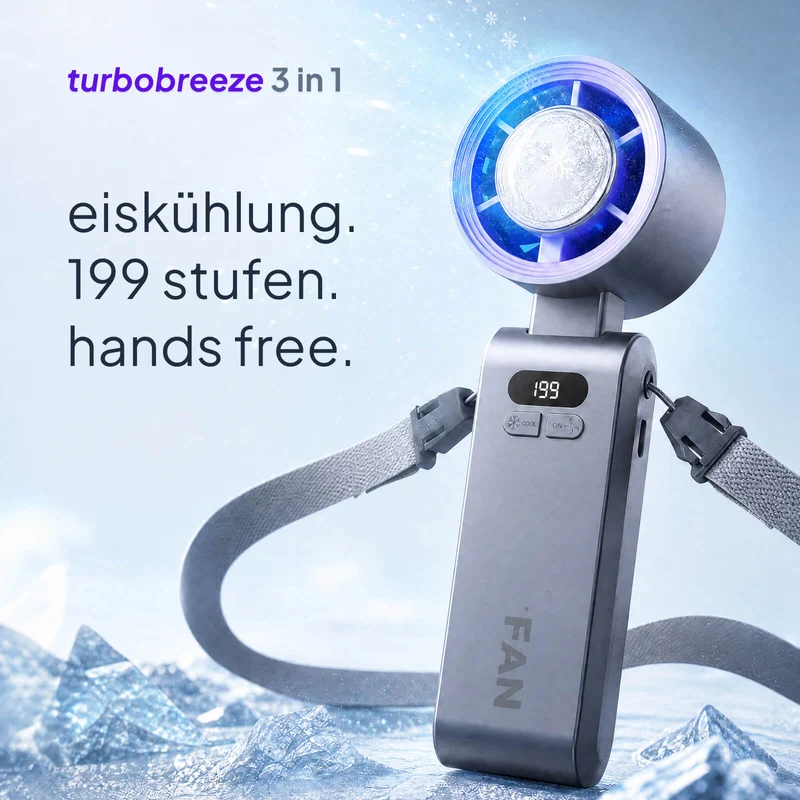 TurboBreeze 3 in 1 Ventilator