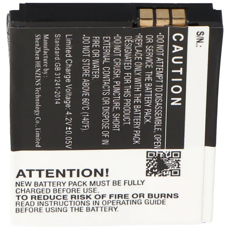 AccuCell AVM Fritz Fon M2 Nachbau Akku für Fritz! Fon M2 Akku, BAK130506, Fritz!Fon M2 600mAh Akku Nachbau