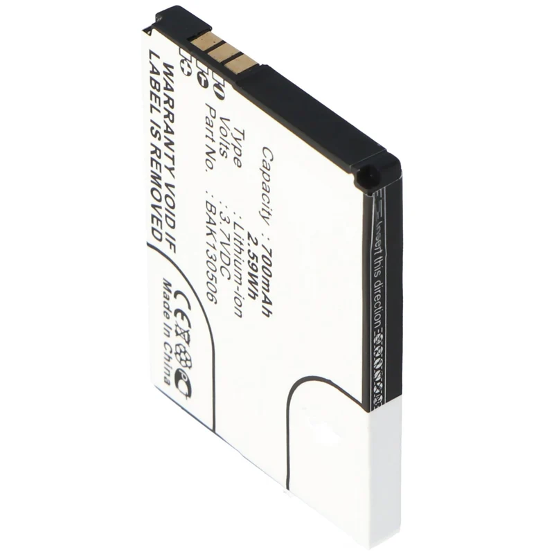 AccuCell AVM Fritz Fon M2 Nachbauakku 700mAh passend für Fritz! Fon M2 Akku FRITZ!FON C4, BAK130506, Fritz!Fon M2 Akku