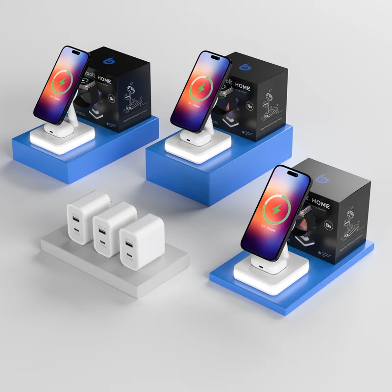 Ultra 4 in 1 MagSafe Kabellose Ladestation Dreierbundle