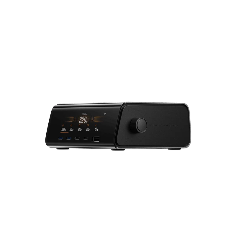 EcoFlow RAPID Pro Desktop-Ladegerät (320W, 5 Ports, GaN)