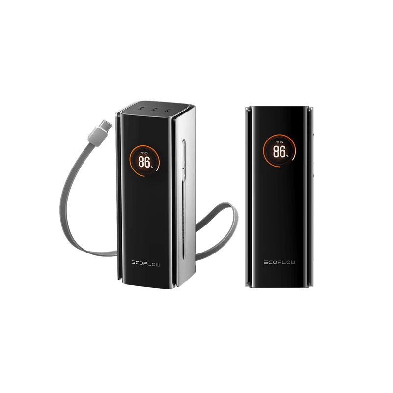 EcoFlow RAPID Pro Powerbank (20 000mAh, 230W, Integriertes 100W Kabel)