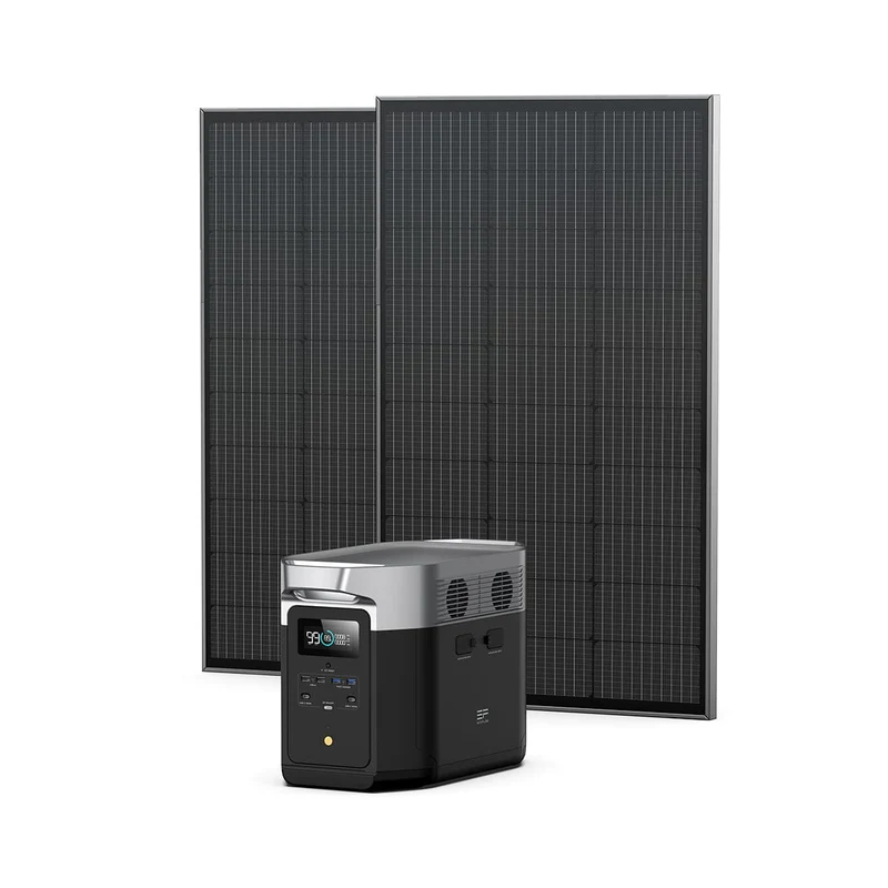 EcoFlow DELTA Max Solargenerator (Starrer PV100W)