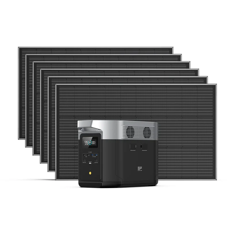 EcoFlow DELTA Max Solargenerator (Starrer PV100W)