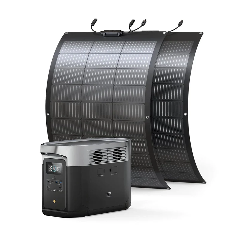 EcoFlow DELTA Max Solargenerator (Flexibler PV100W)