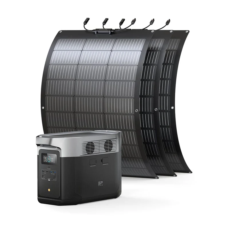 EcoFlow DELTA Max Solargenerator (Flexibler PV100W)