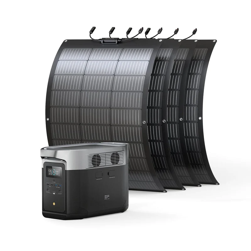 EcoFlow DELTA Max Solargenerator (Flexibler PV100W)