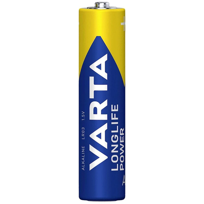 Varta Longlife Power AAA Micro Batterien (Alkali-Mangan - 1,5V) - 4 Stück