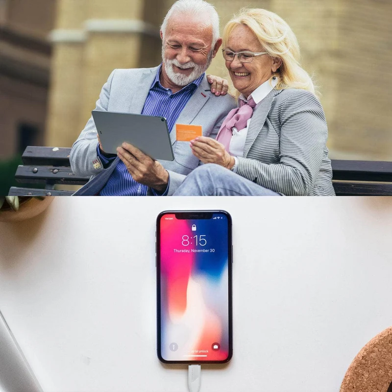 USB-C-Kabel - USB 3.2, Power Delivery 3, weiß