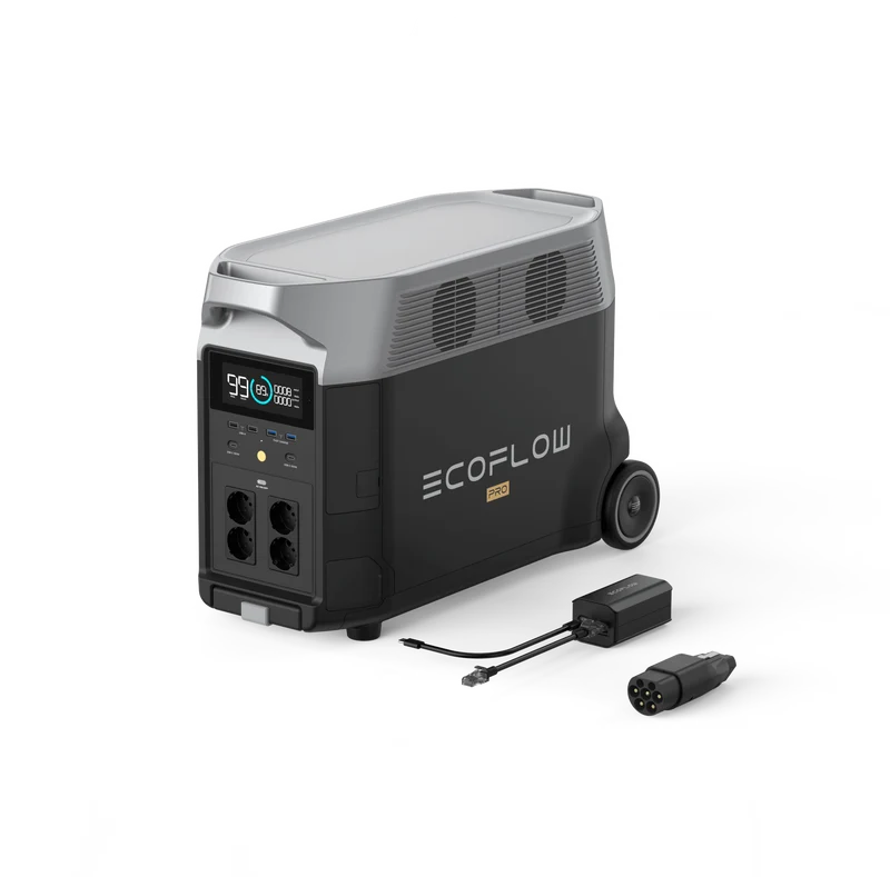Tragbare RV- und EV-Stromversorgung mit EcoFlow DELTA Pro