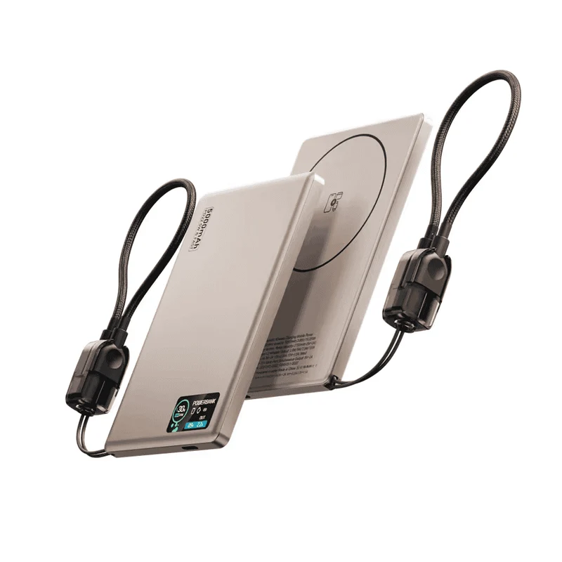 22,5W Ultra Slim Q2 Powerbank mit Display