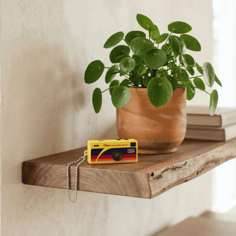 PocketPik Retro Schlüsselanhänger Kamera