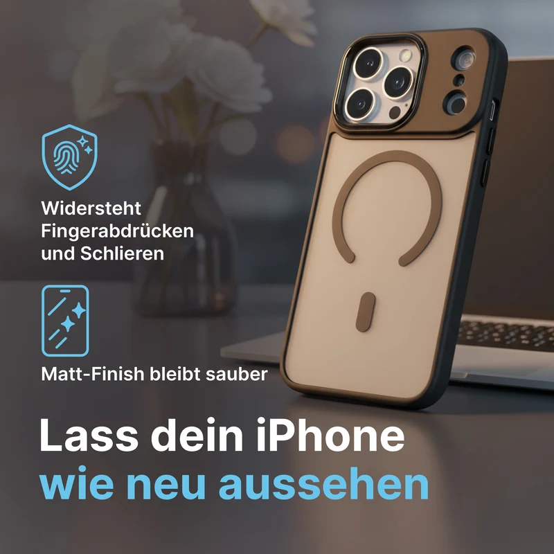 Matte MagSafe kompatible iPhone 17 Hülle