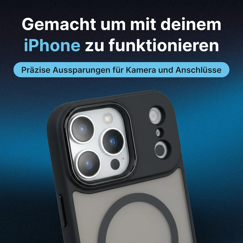 Matte MagSafe kompatible iPhone 17 Hülle