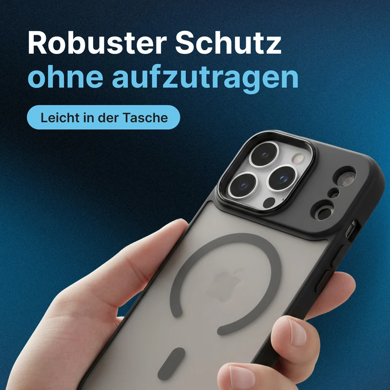 Matte MagSafe kompatible iPhone 17 Hülle