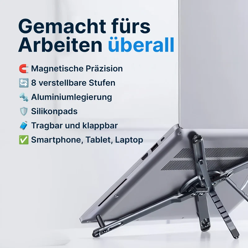 Faltbarer Aluminium Laptopständer