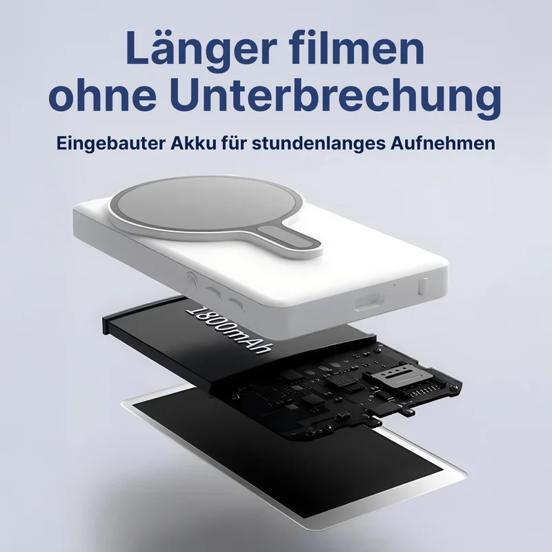 CreatorCam Kabelloser Magnetischer Selfie-Bildschirm