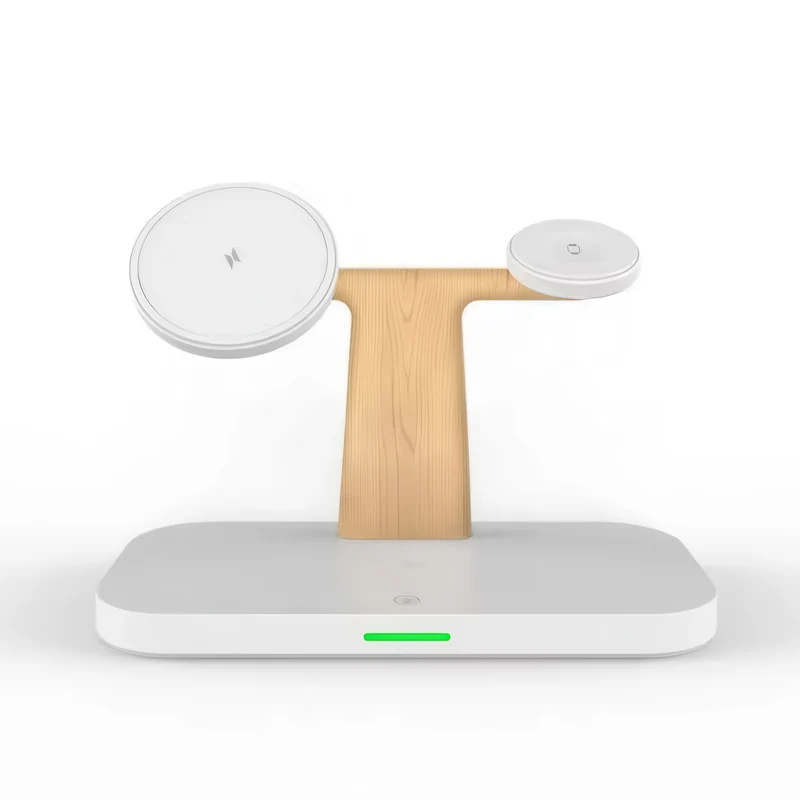 3-in-1 MagSafe Wireless Charger mit Nachtlampe