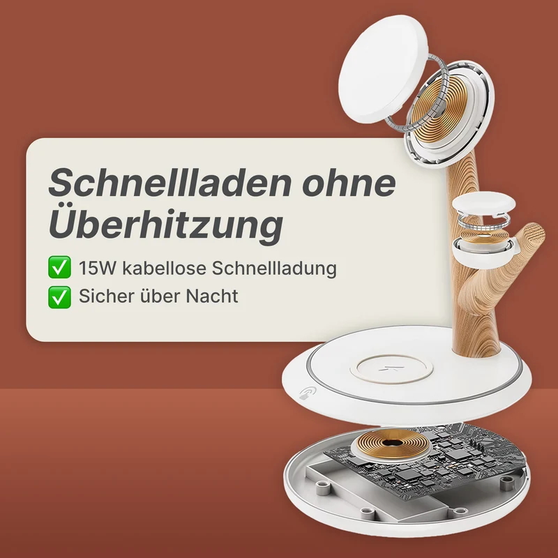 3-in-1 MagSafe Ladebaum