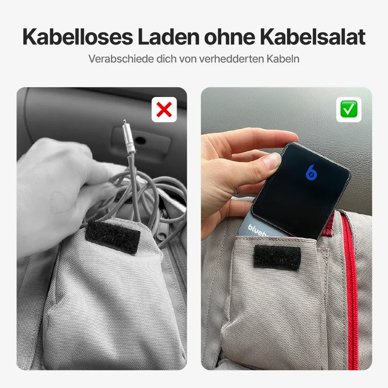 Ultraflache Powerbank 20W Magnetisches Kabelloses Laden