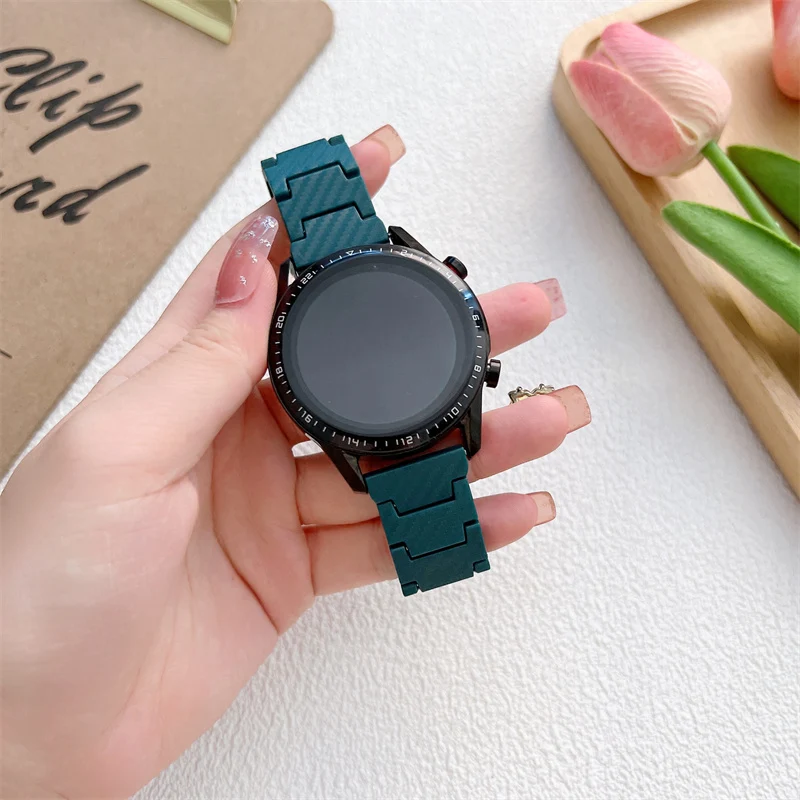 Kohlefaser-Finish-Armband für Galaxy Watch