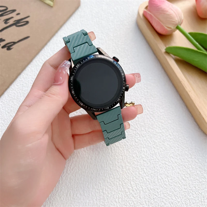 Kohlefaser-Finish-Armband für Galaxy Watch