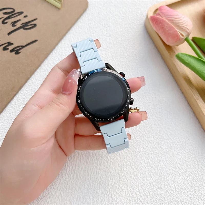 Kohlefaser-Finish-Armband für Galaxy Watch