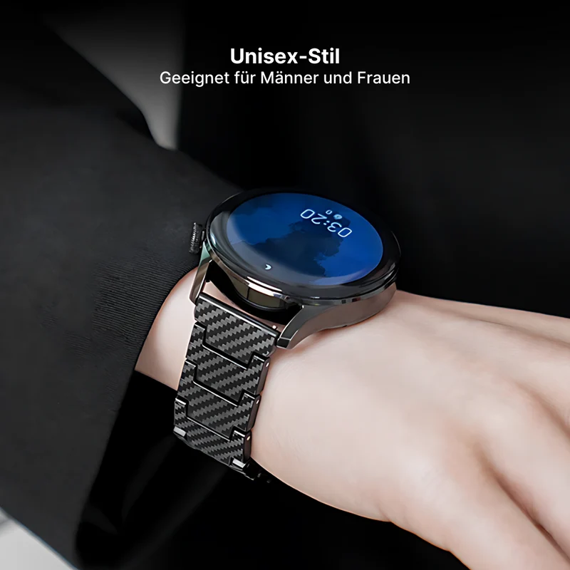 Kohlefaser-Finish-Armband für Galaxy Watch
