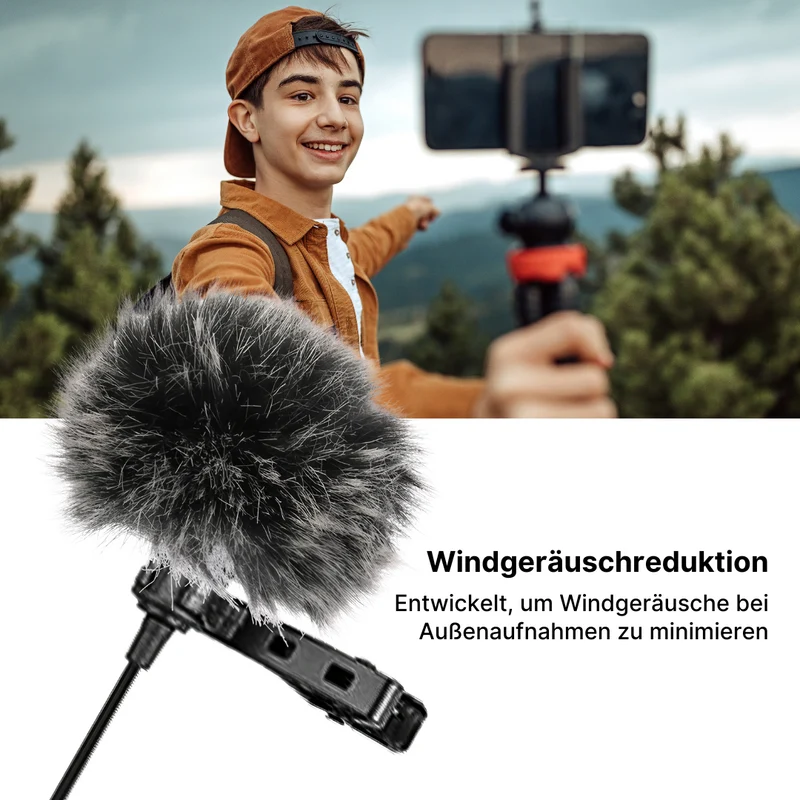 Mikrofon-Windschutz-Abdeckung