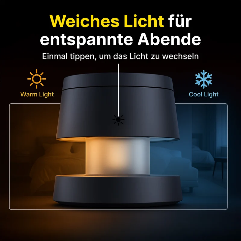 3 in 1 MagSafe-Ladestation mit LED-Licht