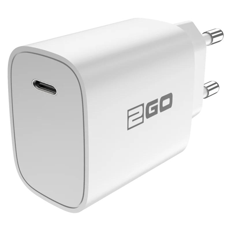 Netz-Ladeset 100 V - 240 V - 2-teilig - Power Delivery - USB Type-C auf Lightning Kabel - 20 W - 3600 mA - weiß