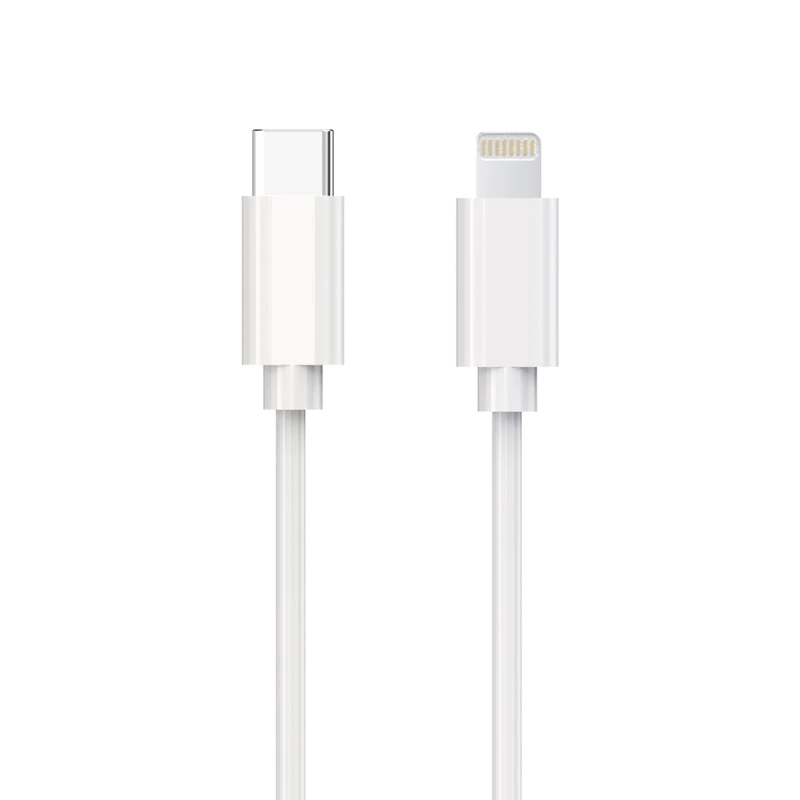 Netz-Ladeset 100 V - 240 V - 2-teilig - Power Delivery - USB Type-C auf Lightning Kabel - 20 W - 3600 mA - weiß