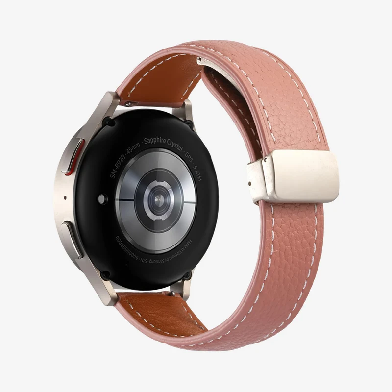 Klassisches Magnetisches Lederarmband für Samsung Watch