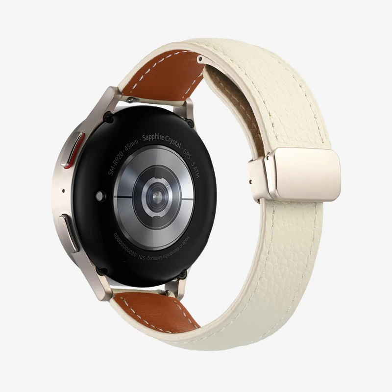 Klassisches Magnetisches Lederarmband für Samsung Watch