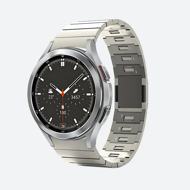 Samsung Galaxy Watch Edelstahl-Gliederarmband