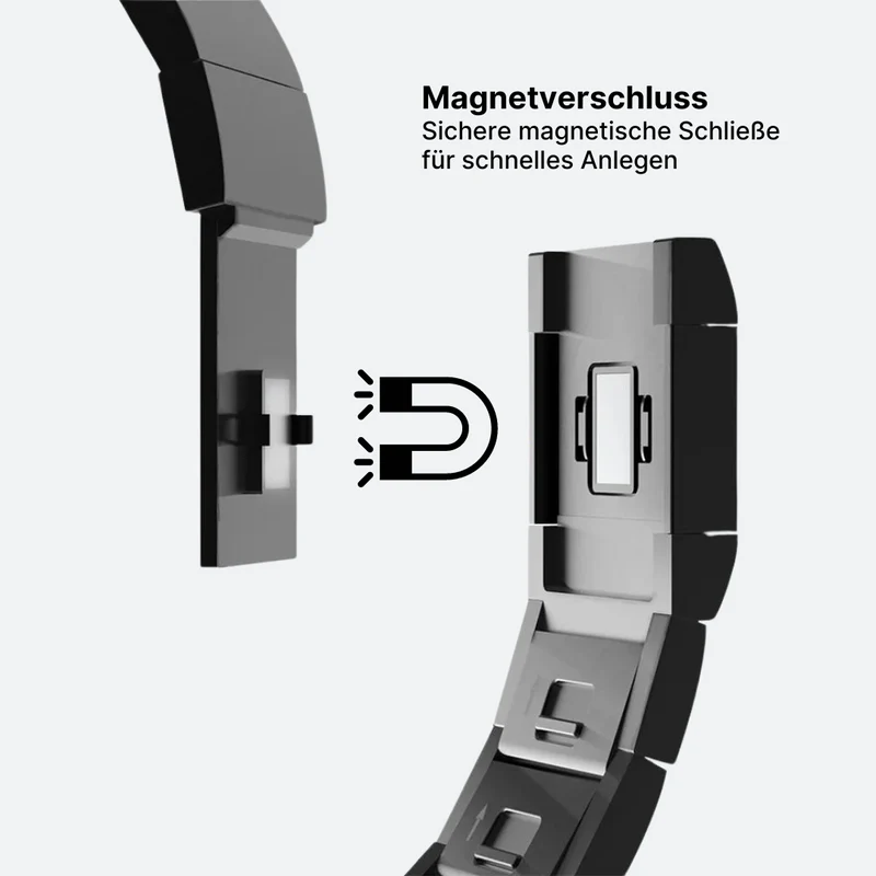 Samsung Galaxy Watch Edelstahl-Gliederarmband