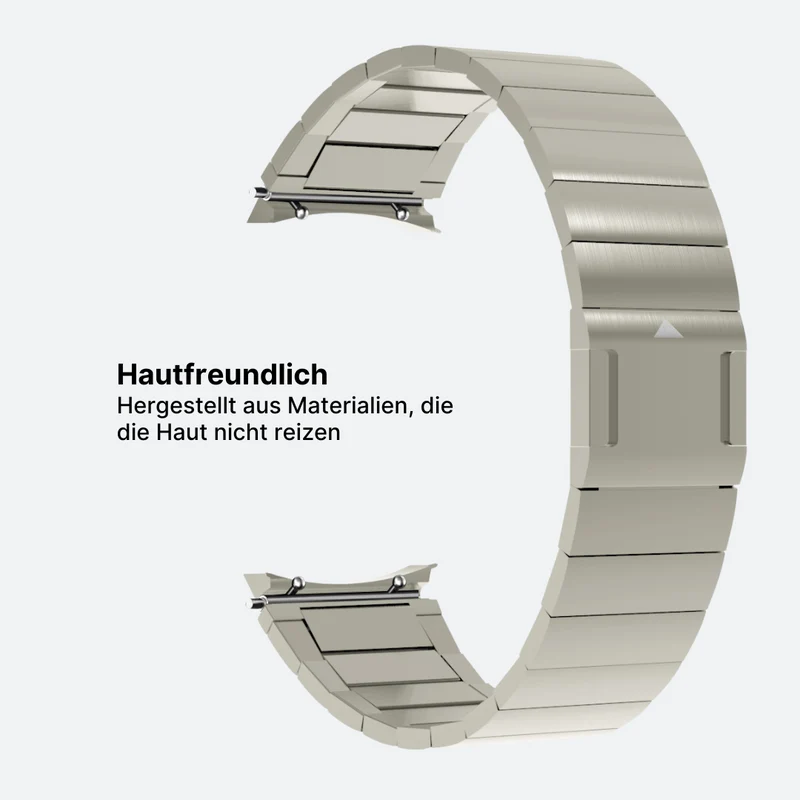 Samsung Galaxy Watch Edelstahl-Gliederarmband