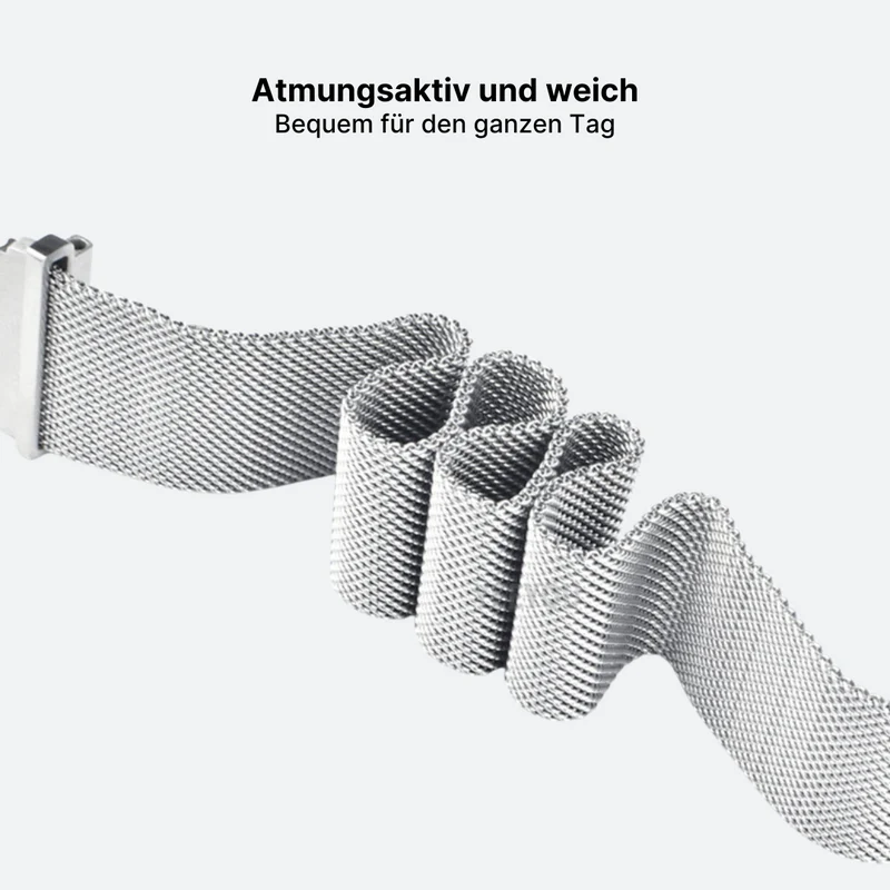 Mailänder Edelstahlarmband für Galaxy Watch
