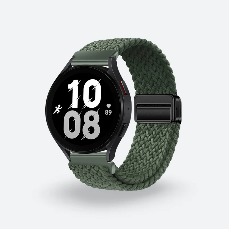 Nylon-Geflochtenes Schlaufenarmband für Samsung Galaxy Watch