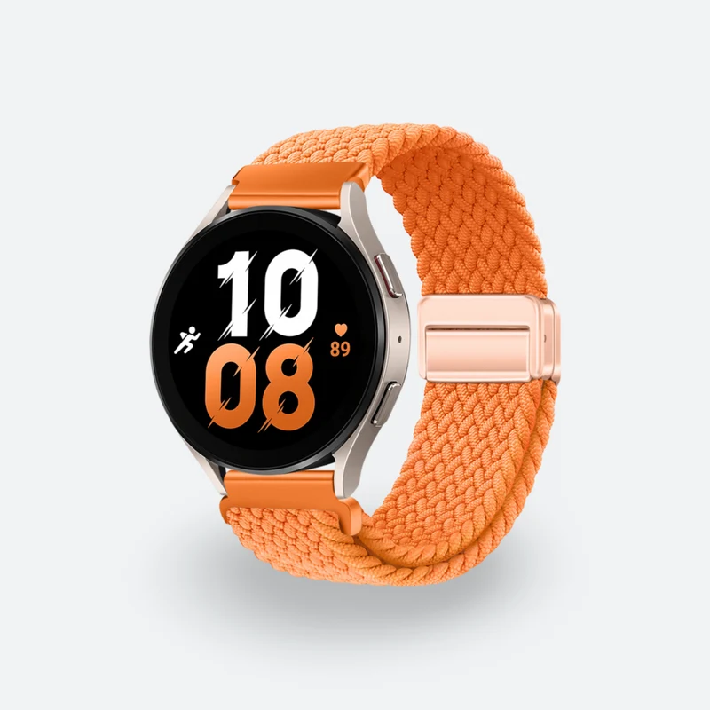 Nylon-Geflochtenes Schlaufenarmband für Samsung Galaxy Watch