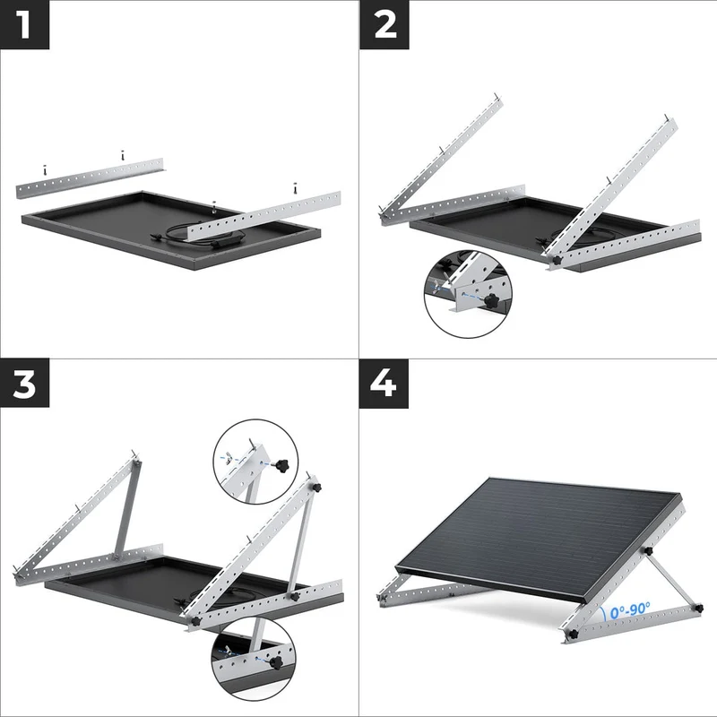 EcoFlow 28'' Tilt Mount Bracket