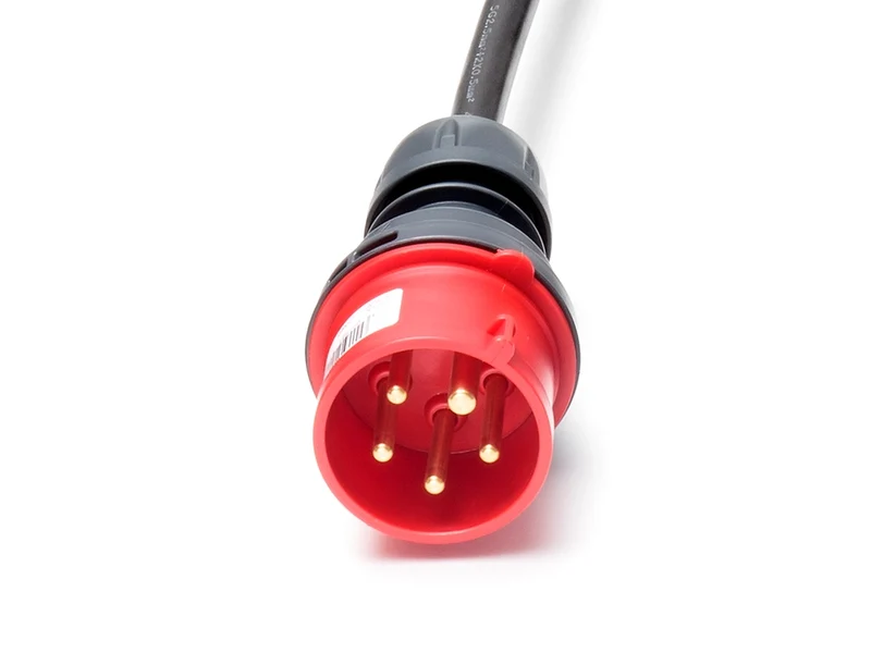 Juice Connector Adapter CEE16 3-phasig (rot)
