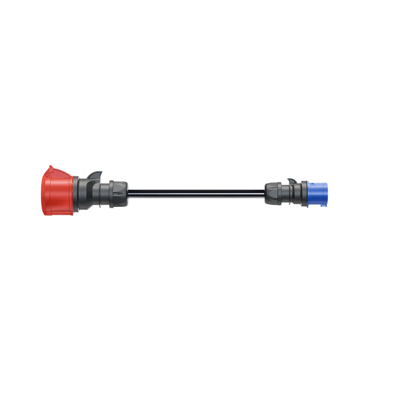 go-e Adapter Gemini flex 22 kW auf CEE blau 16 A (Campingstecker)