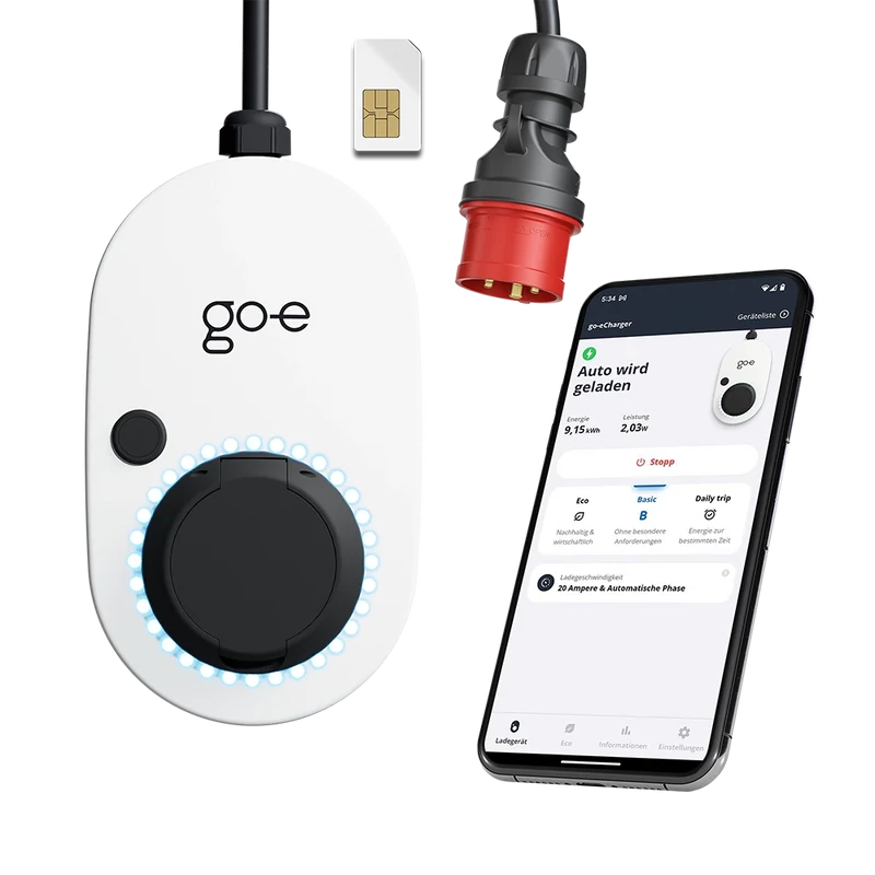 go-e Charger Gemini Flex 2.0 Traveller Set 22 kW