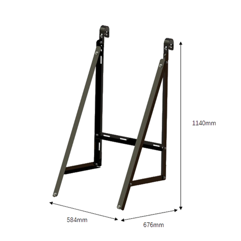 Jackery Montagehalterung für 4 leichte Solarmodule