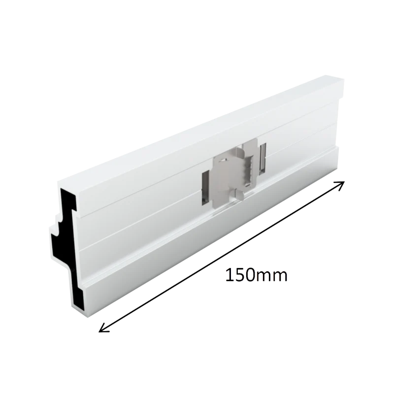 Solarmodul-Halterung für Schrägdach für 2 Module