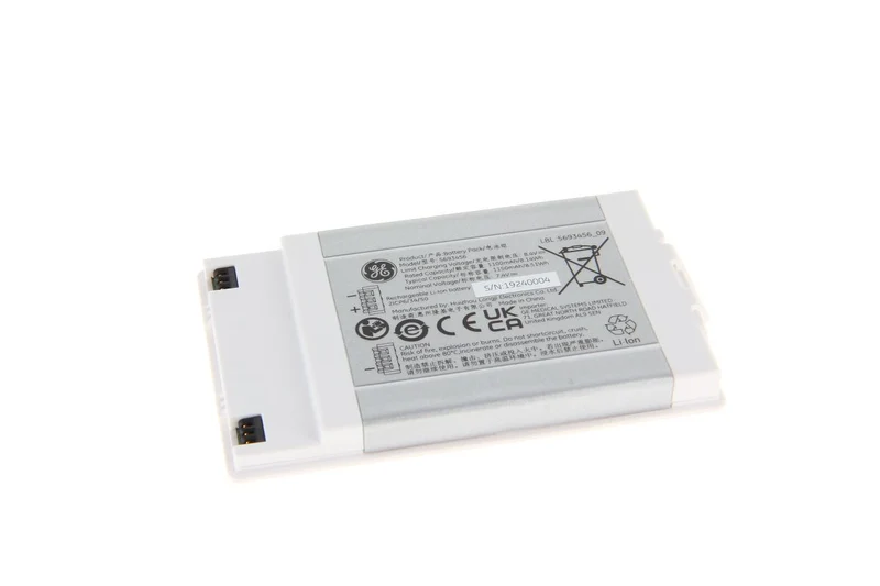 GE Healthcare Original GE Li Ion Akku für Ultraschallsysteme VSCAN Extend Typ 5693456 - 8,4 V 1150 mAh 89x56x9 mm