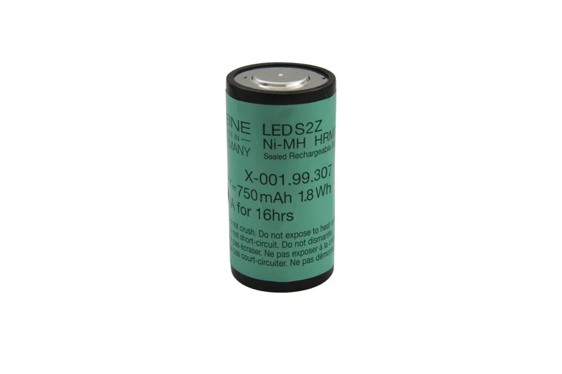 Heine Original NiMH Akku für Heine LED S2Z X-001.99.307 - 2,4V 750mAh 51x26,2 mm